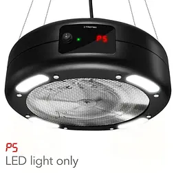 Обігрівач інфрачервоний Trotec IR 1550 SC 1500W + LED Black (1410003812) - мініатюра 6