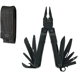 Мультиінструмент Leatherman чохол Molle 17 в 1 Rebar Black - мініатюра 2