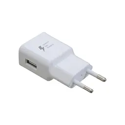 Зарядний пристрій Patron USB 2 А білий (PN-1USB-220V-W)