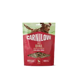 Ласощі м'які для собак Carnilove Soft Snack Quail with Oregano перепілка та орегано 200 г