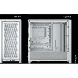 Корпус для ПК Corsair FRAME 4000D RS White (CC-9011313-WW) - мініатюра 8
