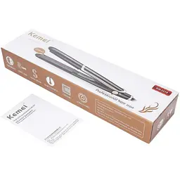 Випрямляч для волосся Kemei XPRO KM-2219 зі швидким нагріванням до 230°C (44600-KM-2219_276) - мініатюра 8