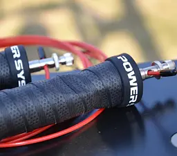 Скакалка швидкісна Power System PS-4079 Hi-Spedd Jump Rope Black 3 м (4079BR-0) - мініатюра 3