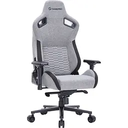 Геймерське крісло GamePro GC900DG Size XL Fabric Dark Grey [126426] - мініатюра 4