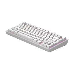 Клавіатура Dark Project ALU81 Terra Nostra PBT RGB Mech G3MS Moonstone White (DPKB_NOSTRA_81_ANSI_WHITE_UA) - мініатюра 6