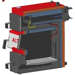 Твердопаливний котел Altep Compact 15 кВт (механіка) - мініатюра 3