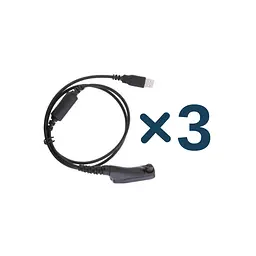 Кабель USB для програмування рацій Motorola DP4400/4600/4800 USB 3 шт - мініатюра 2