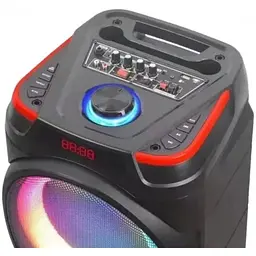 Акустична система Speaker GZ-X910 10'x2 30W AUX USB TF пульт мікрофон (MER-15723_3554) - мініатюра 6