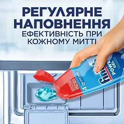 Засіб для миття посуду у посудомийних машинах Finish Power All in One Gel 0% 900 мл - мініатюра 3