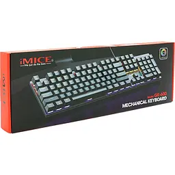 Клавіатура iMice GK600 Black [115627] - мініатюра 4