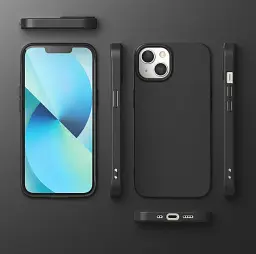 Силіконовий чохол BeCover для Apple iPhone 13 Mini Black (708633) - мініатюра 5