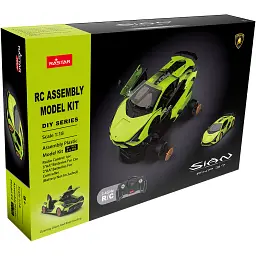 Машинка-конструктор Rastar Lamborghini Sian 1:18. Зелений - мініатюра 9
