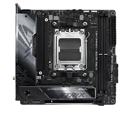 Материнська плата Asus X670E-I ROG Strix Gaming Wi-Fi Socket AM5 (ROG STRIX X670E-I GAMING WIFI) Б/В - мініатюра 2