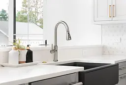 Змішувач для кухні Rea Nest Nikiel Brushed REA-B6601, Никель - мініатюра 5