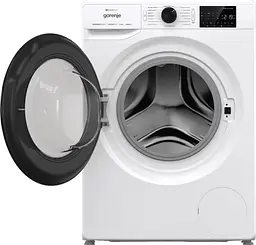 Пральна машина Gorenje фронтальна 8 кг 1400 A+++ 465 см дисплей інвертор пара Wi-Fi білий - мініатюра 6