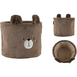 Кошик для зберігання Kite Sweet Bear 30х25 см плюшевий (K24-3100M-3) - мініатюра 2