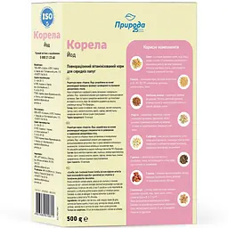 Корм Природа Корела Йод для середніх папуг 500 г (PR241081) - мініатюра 2