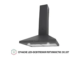 Витяжка Perfelli K 6402 SG 850 LED - мініатюра 3