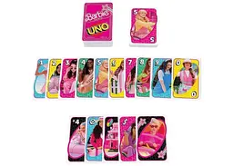 Настільна гра Mattel Уно Барбі у кіно (UNO Barbie The Movie) (HPY59) - мініатюра 6