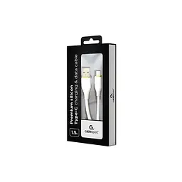 Дата кабель USB 2.0 AM to Type-C 1.5m 2.1A Cablexpert (CC-USB2S-AMCM-1.5M-W) - мініатюра 2