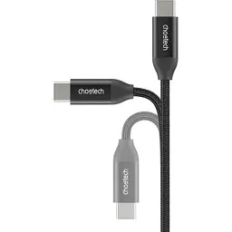 Дата кабель USB-C to USB-C 2.0m 240W Choetech (XCC-1036-BK) - мініатюра 3