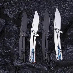 Нож складной туристический Ruike P801-G, (8.6 см) 14C28N/G10 оливковый - миниатюра 14
