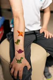 Тату Tattooshka Фіолетові динозаврики WS-067 (5805800010939) shop (5805800010939) - мініатюра 6