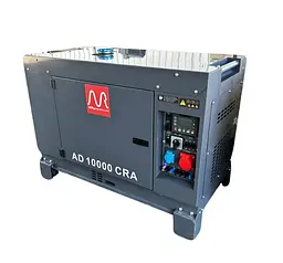 Генератор дизельний Metier 7.2 кВт AD10000CRA (34227)