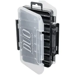 Коробка DUO Reversible Lure Case 100 Pearl Black/Clear - мініатюра 2