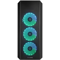 Корпус Chieftec SCORPION 4 GL-04B-UC-OP 4x120mm A-RGB, USB-C, ATX, без БЖ, Black (GL-04B-UC-OP) - мініатюра 6