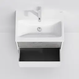 Тумба підвісна AM.P GEM S 60 см з умивальником (M91-FHX0602-WC0602BF38) - мініатюра 6