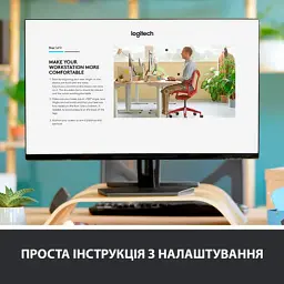 Клавіатура Logitech ERGO K860 Bluetooth/Wireless UA Black (920-010108) - мініатюра 10