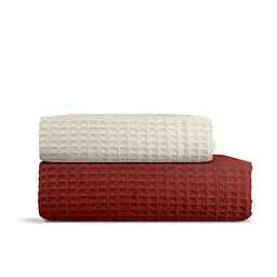Рушники вафельні Cosas Greek Waffle Ruby CS1 2 шт., 75x95 см/75x130 см, бежеві