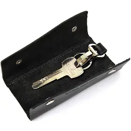 Шкіряна ключниця GRANDE PELLE 5х11,2 см acs0025856 - мініатюра 3