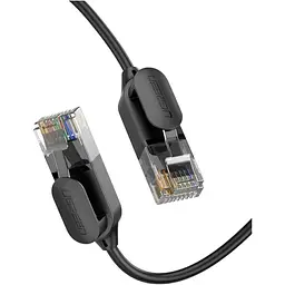 Патч-корд Ugreen NW122 CAT 6A Pure Copper Ethernet Cable OD2.8 5m Black (70654) [147320] - мініатюра 3