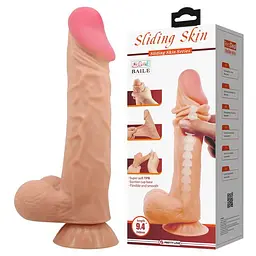 Фалоімітатор Pretty Love Sliding Skin 9.4, 24 см - мініатюра 5