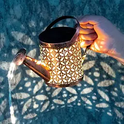Садовий світильник на сонячній батареї "Лійка" 80см, Fairy lamp / Декоративний LED ліхтар для саду - мініатюра 2