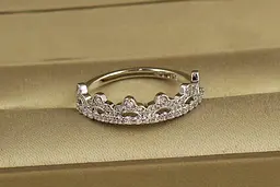 Кільце Xuping Jewelry Корона р 17 сріблясте