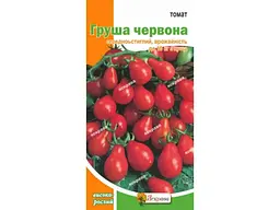 Томат середньорослий ЯСКРАВА Груша червона (20 пачок) 0,1 г