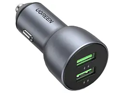 Автомобільний зарядний пристрій UGREEN Car Charger 36 W Dual USB (10144)