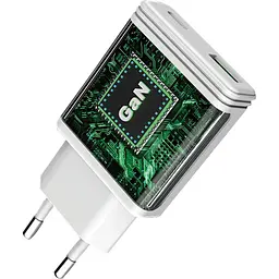 Зарядний пристрій Proove Slender 45W (Type-C + USB) white (WCSL45110002) - мініатюра 2
