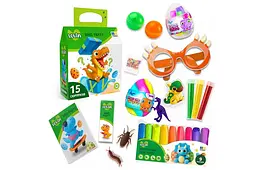 Подарунковий набір 7000230 "Dino Party" 15 сюрпризів у коробці LOVIN