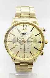 Наручний годинник чоловічий Clockhouse Boss Золотистий (IBW679Y) - мініатюра 2