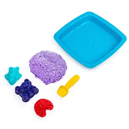Набір піску для дитячої творчості Wacky-Tivities Kinetic Sand, фіолетовий, 454 г (71402P) - мініатюра 2