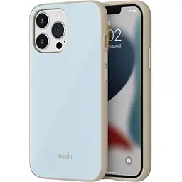 Чохол-накладка Moshi iGlaze Slim Hardshell Case Adriatic Blue для iPhone 13 Pro