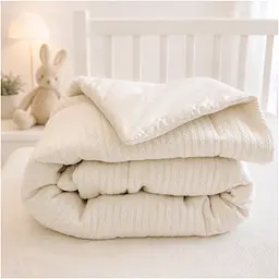 Плед дитячий MirSon Premium Pique White 60х80 см (2200013893585) - мініатюра 8