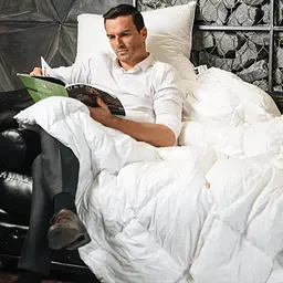 Ковдра бамбукова MirSon Luxury Exclusive №1375, літня, 155x215 см, біла - мініатюра 10