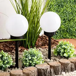 Набір садових куль Lumiled Atris 15 см на сонячній батареї 4 шт. - мініатюра 8