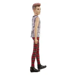 Лялька Barbie Кен Модник в картатих штанях (GVY29) - мініатюра 2
