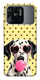 TPU чохол Demsky Pinky dolmatin для Xiaomi Redmi 10C
